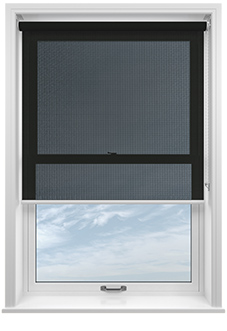 Screenview (FR), Pure Black - Roller Blind